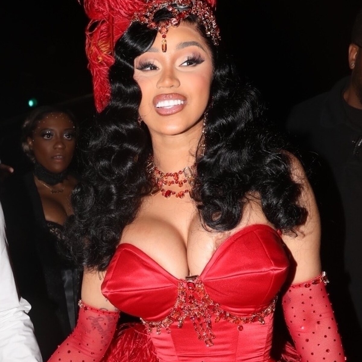 Inside Cardi B's Cabaret-Themed 30th Birthday Party - E! Online